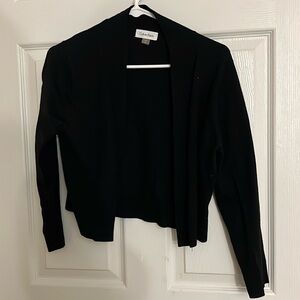 Calvin Klein women’s black cardigan size M